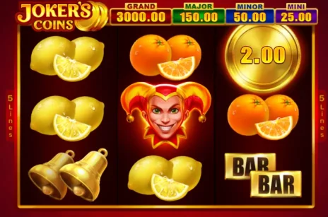 Зображення Ігровий автомат Joker Coins: особливості, принцип гри, список казино, що пропонують слот